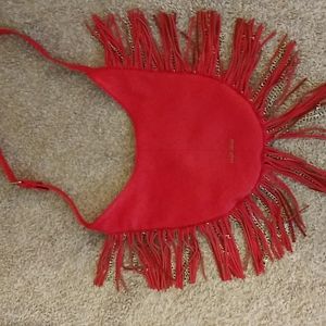 Sassy Jones - Dina Crossbody ( gently used)- Red